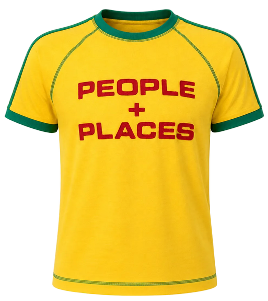 PEOPLE & PLACES Ringer Tee