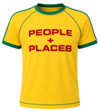 PEOPLE & PLACES Ringer Tee