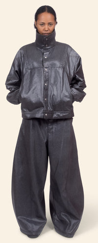 Dana Coated Denim Pants